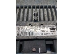 Recambio de centralita motor uce para ford fiesta (cbk) 1.4 tdci cat referencia OEM IAM 5WS40142DT 3S6112A650GD 7BPD SID804 J38A 2