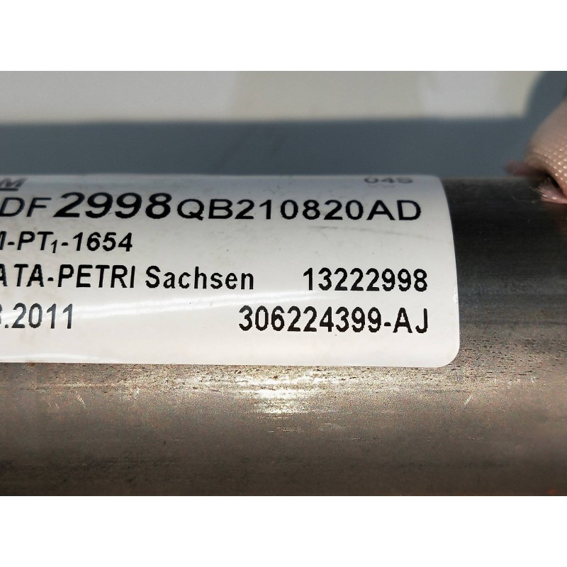 Recambio de airbag cortina delantero izquierdo para opel insignia berlina 2.0 cdti cat referencia OEM IAM 13222998 306224399AJ 