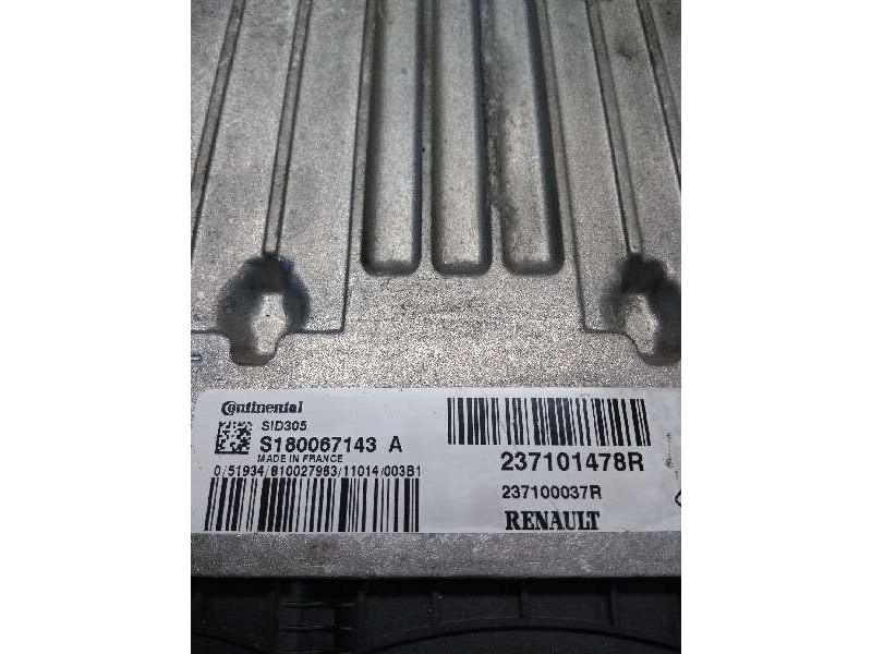 Recambio de centralita motor uce para renault megane iii sport tourer 1.5 dci diesel fap referencia OEM IAM S180067143A 23710147