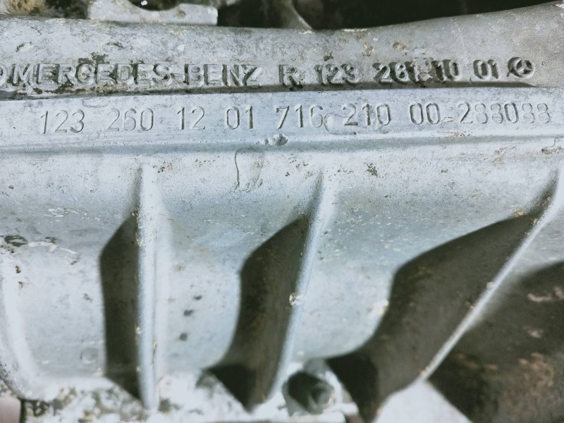 Recambio de caja cambios para mercedes clase e (w123) berlina+coupe d 240 referencia OEM IAM 1232601201 716210 00288088