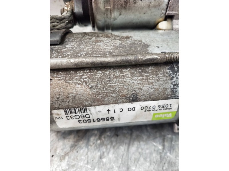 Recambio de motor arranque para opel corsa c blue line referencia OEM IAM D6G33 VALEO 55561503
