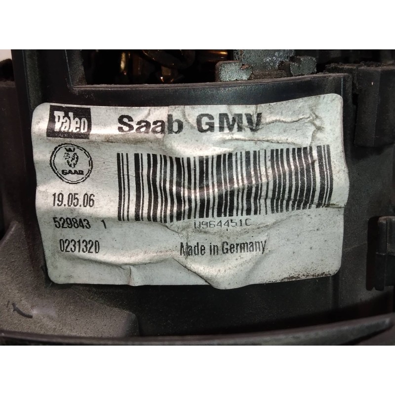 Recambio de motor calefaccion para saab 9-5 familiar 1.9 tid vector referencia OEM IAM W964451C 5298431 