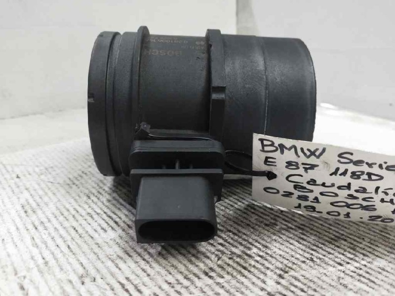 Recambio de caudalimetro para bmw serie 1 berlina (e81/e87) 2.0 turbodiesel cat referencia OEM IAM 0281006146 8509724 BOSCH