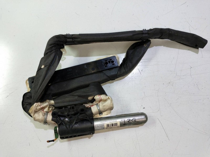 Recambio de airbag cortina delantero izquierdo para peugeot 1007 1.4 hdi referencia OEM IAM 9655837980  