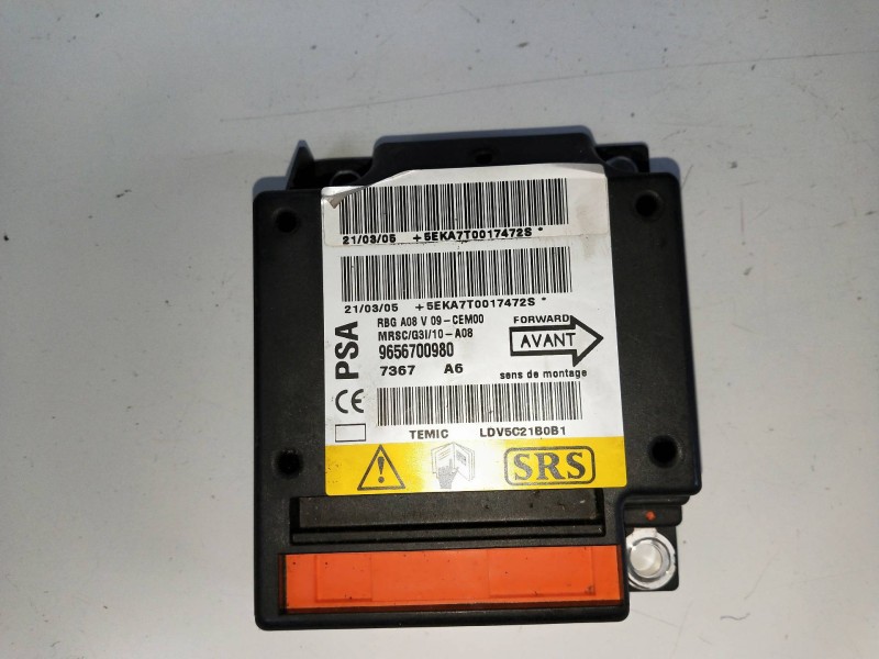 Recambio de kit airbag para peugeot 1007 1.4 hdi referencia OEM IAM   