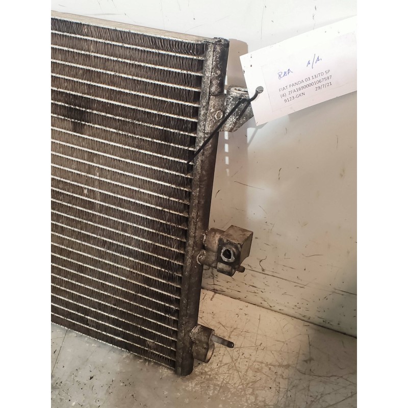 Recambio de condensador / radiador aire acondicionado para fiat panda (169) 1.3 jtd cat referencia OEM IAM 51767143 879752U 