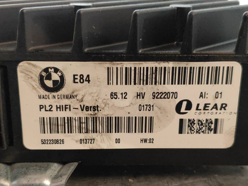 Recambio de modulo electronico para bmw x1 (e84) xdrive 23d referencia OEM IAM 9222070 PL2HIFIVERST 