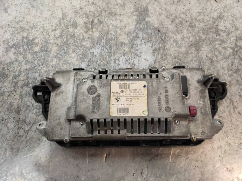 Recambio de pantalla multifuncion para bmw x1 (e84) xdrive 23d referencia OEM IAM 206317601 003186543 