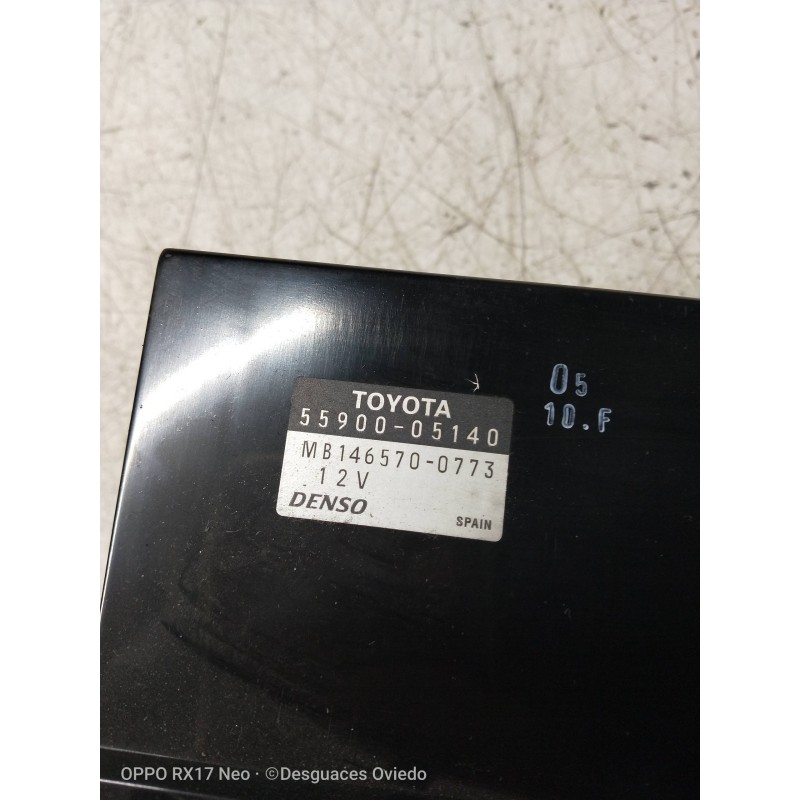 Recambio de mando calefaccion / aire acondicionado para toyota avensis wagon (t25) 2.0 16v cat referencia OEM IAM 5590005140  