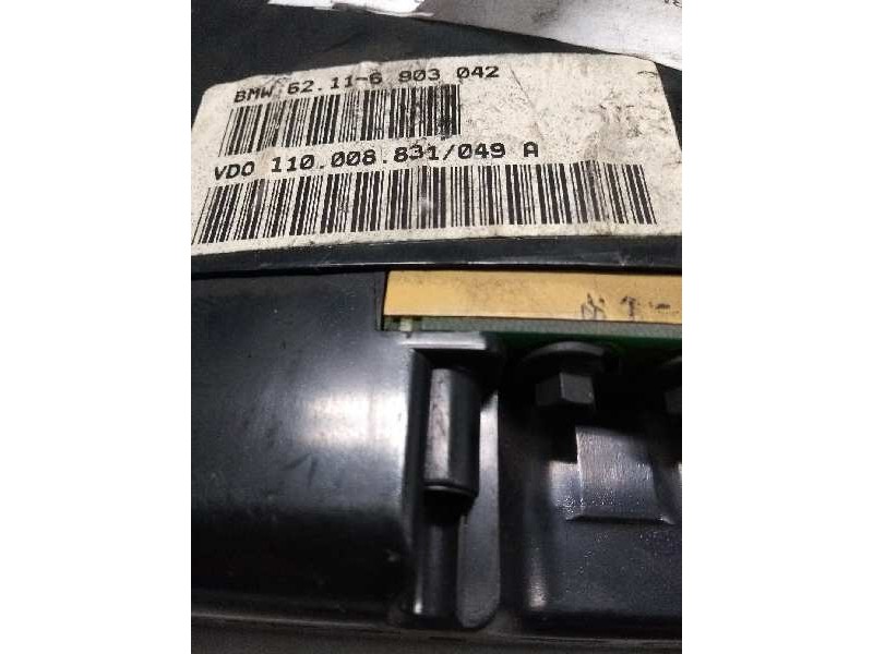 Recambio de cuadro instrumentos para bmw serie 3 compacto (e36) 1.7 turbodiesel cat referencia OEM IAM 110008831049A 62116903042