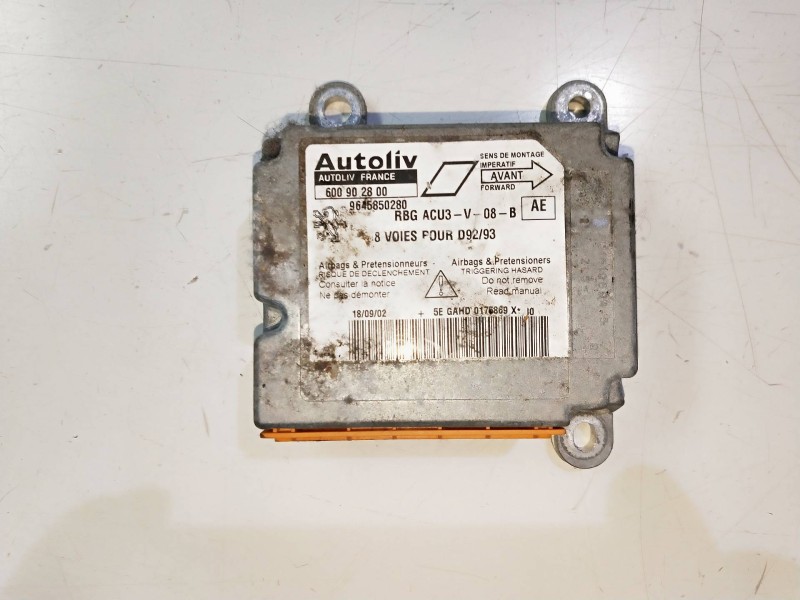 Recambio de kit airbag para peugeot 406 berlina (s1/s2) sr referencia OEM IAM    Recambio de kit airbag para peugeot 406 berlina (s1/s2) sr referencia OEM IAM