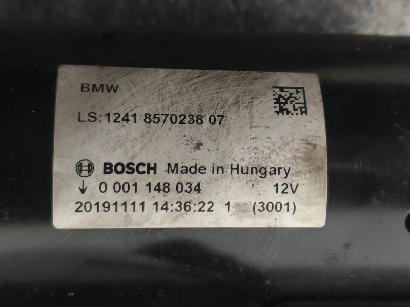Recambio de motor arranque para bmw x1 (e84) xdrive 23d referencia OEM IAM 0001148034 1241857023807 20191111 BOSCH