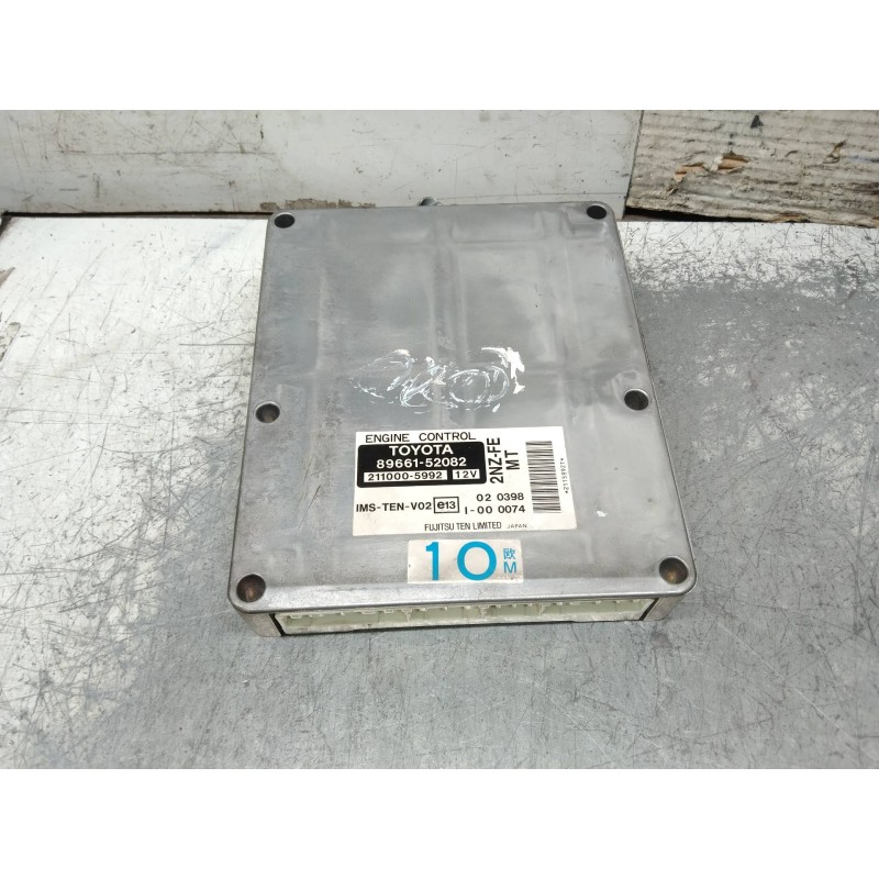 Recambio de centralita motor uce para toyota yaris (ncp1/nlp1/scp1) 1.3 t3 referencia OEM IAM 8966152082 2110005992 2NZFE MT