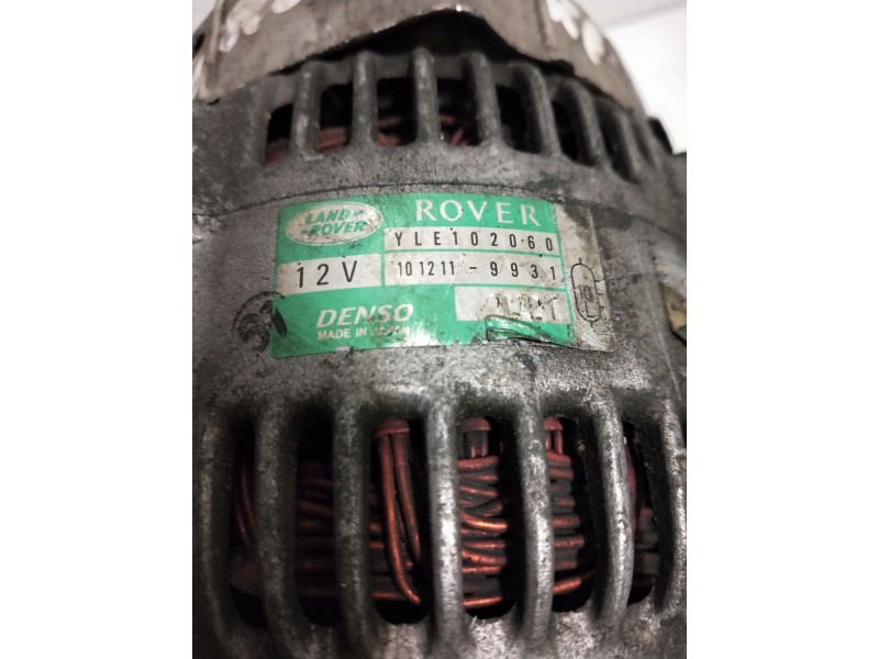Recambio de alternador para land rover freelander (ln) 2.0 di hardback (72kw) referencia OEM IAM 1012119931   Recambio de alternador para land rover freelander (ln) 2.0 di hardback (72kw) referencia OEM IAM 1012119931