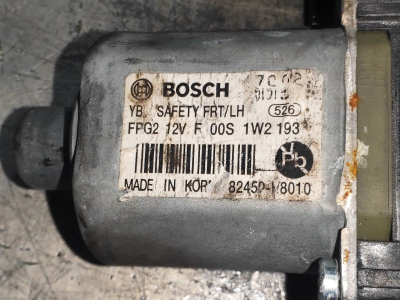 Recambio de elevalunas delantero izquierdo para kia rio (yb) attract referencia OEM IAM 82450H8010  