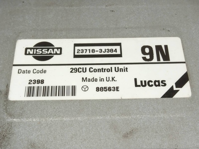 Recambio de centralita motor uce para nissan primera berlina (p11) básico referencia OEM IAM 237103J304 80563E 9N