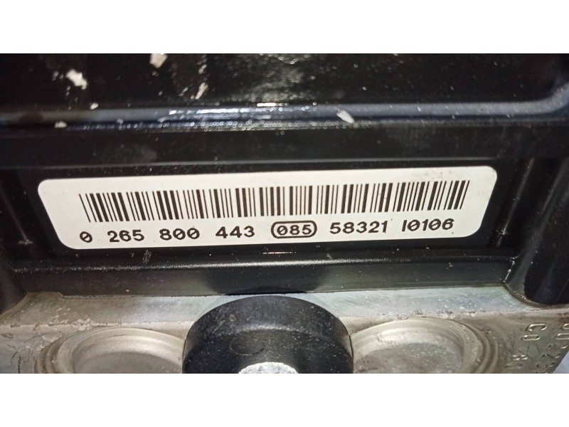 Recambio de abs para opel meriva cosmo referencia OEM IAM 0265231583 13182319 0265800443