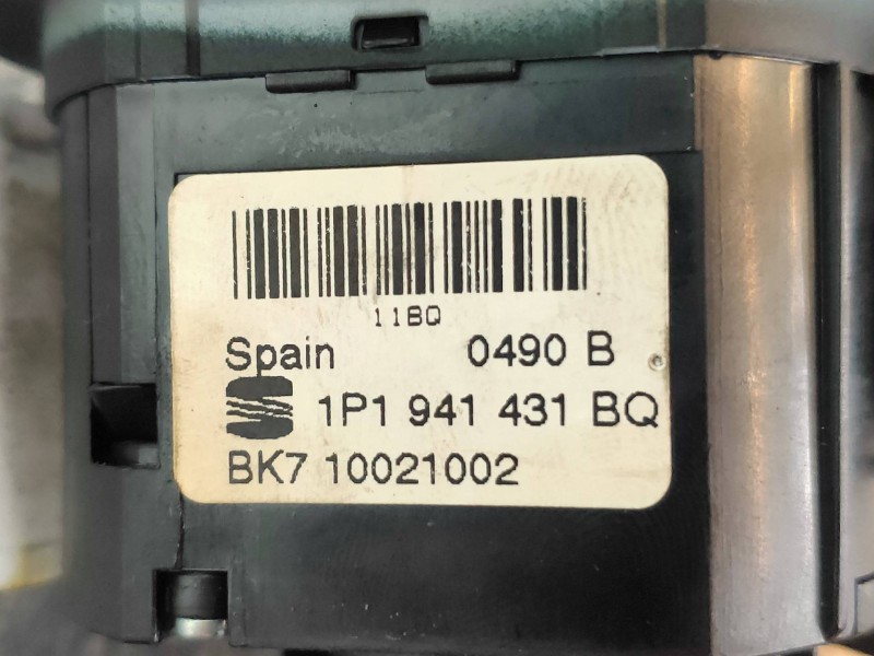 Recambio de mando luces para seat leon (1p1) comfort limited referencia OEM IAM 1P1941431BQ BK710021002 