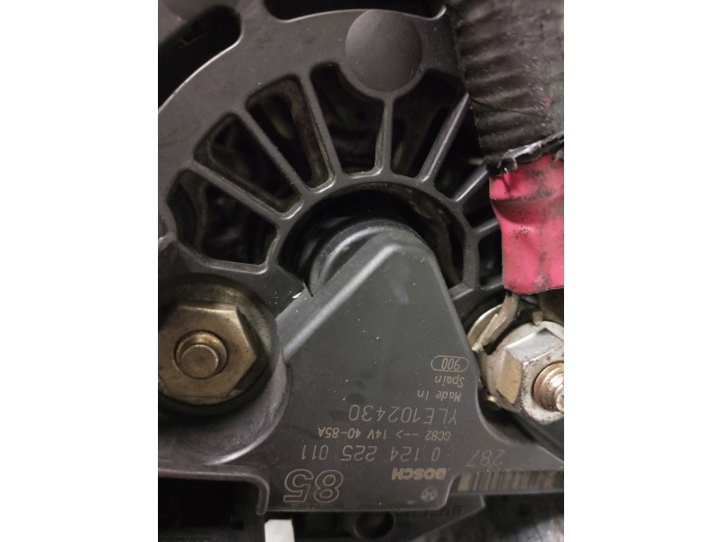 Recambio de alternador para mg rover mg zr 160 referencia OEM IAM 0124225011  