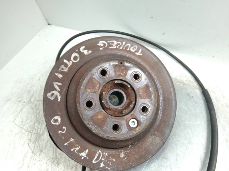 Recambio de mangueta trasera izquierda para volkswagen touareg (7la) 3.0 v6 tdi dpf referencia OEM IAM   