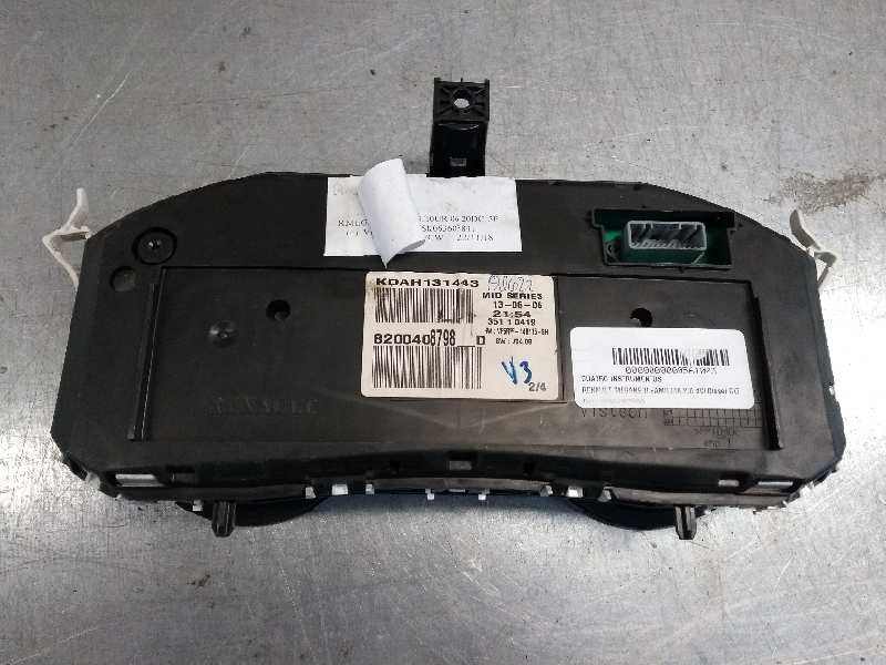 Recambio de cuadro instrumentos para renault megane ii familiar 2.0 dci diesel cat referencia OEM IAM 8200408798D  