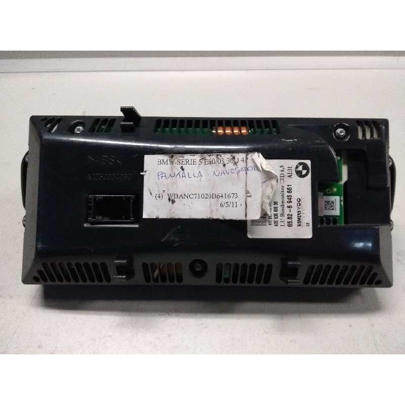 Recambio de pantalla multifuncion para bmw serie 5 berlina (e60) 3.0 turbodiesel cat referencia OEM IAM A2C53082636 611260002007