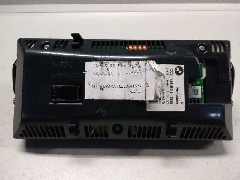 Recambio de pantalla multifuncion para bmw serie 5 berlina (e60) 3.0 turbodiesel cat referencia OEM IAM A2C53082636 611260002007