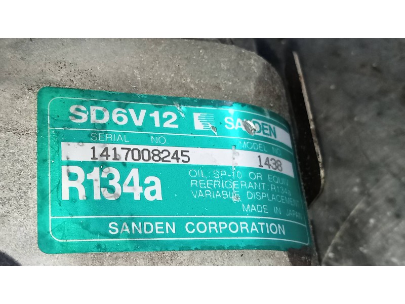 Recambio de compresor aire acondicionado para peugeot 307 (s1) xn referencia OEM IAM SD6V121438   Recambio de compresor aire acondicionado para peugeot 307 (s1) xn referencia OEM IAM SD6V121438