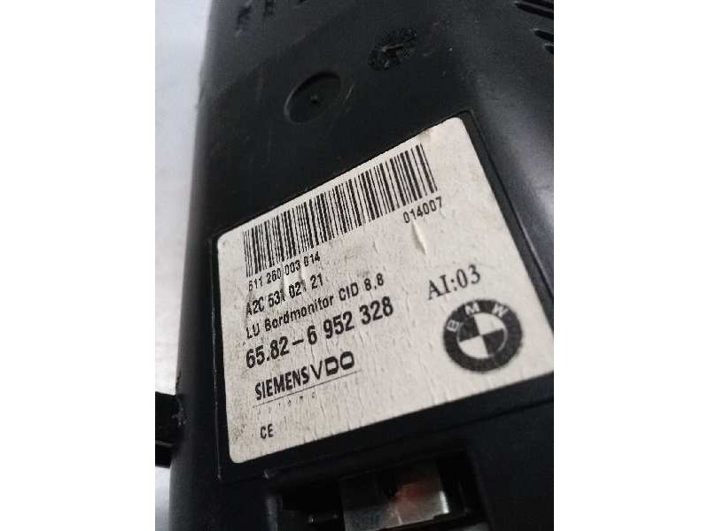 Recambio de pantalla multifuncion para bmw serie 5 berlina (e60) 3.0 turbodiesel cat referencia OEM IAM A2C53102121 611260003014