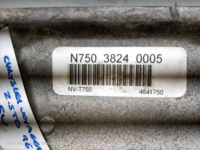 Recambio de caja cambios para chrysler voyager (gs) 2.5 td referencia OEM IAM A598 4641750 