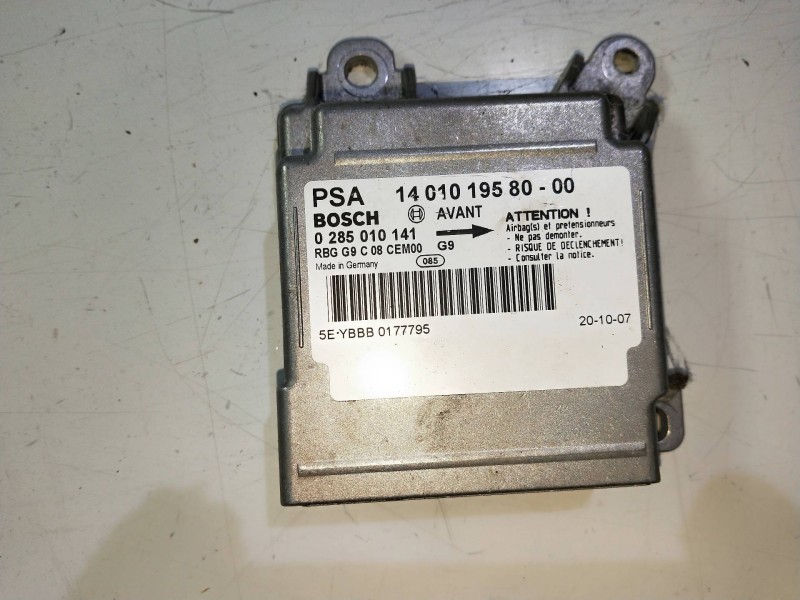 Recambio de kit airbag para peugeot expert kasten 2.0 hdi fap cat (rhg / dw10uted4) referencia OEM IAM   