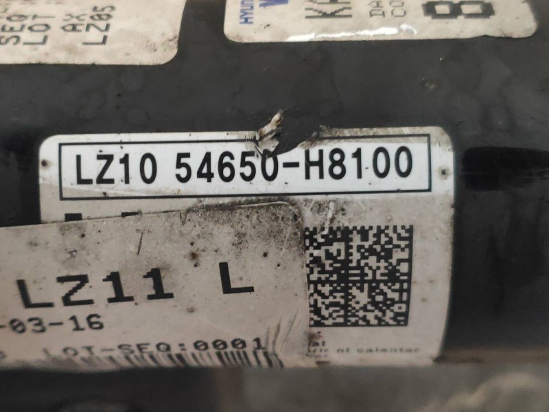 Recambio de amortiguador delantero izquierdo para kia rio (yb) attract referencia OEM IAM 54650H8100  
