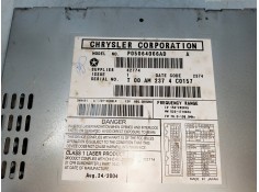 Recambio de sistema audio / radio cd para chrysler 300 c 3.5 referencia OEM IAM P05064066AD   2