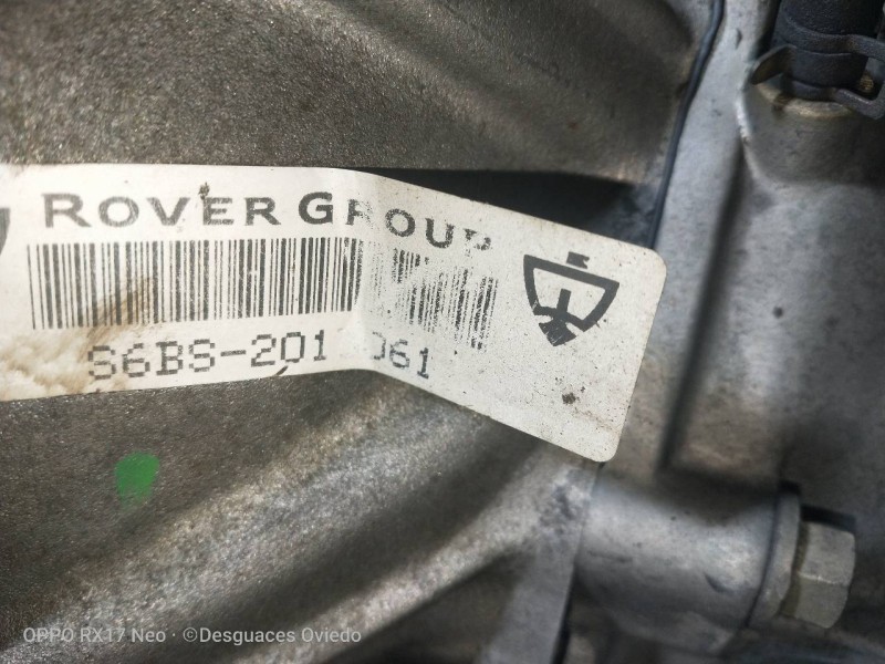 Recambio de caja cambios para mg rover serie 200 (rf) 2.0 turbodiesel referencia OEM IAM S6BS 2013061  Recambio de caja cambios para mg rover serie 200 (rf) 2.0 turbodiesel referencia OEM IAM S6BS 2013061