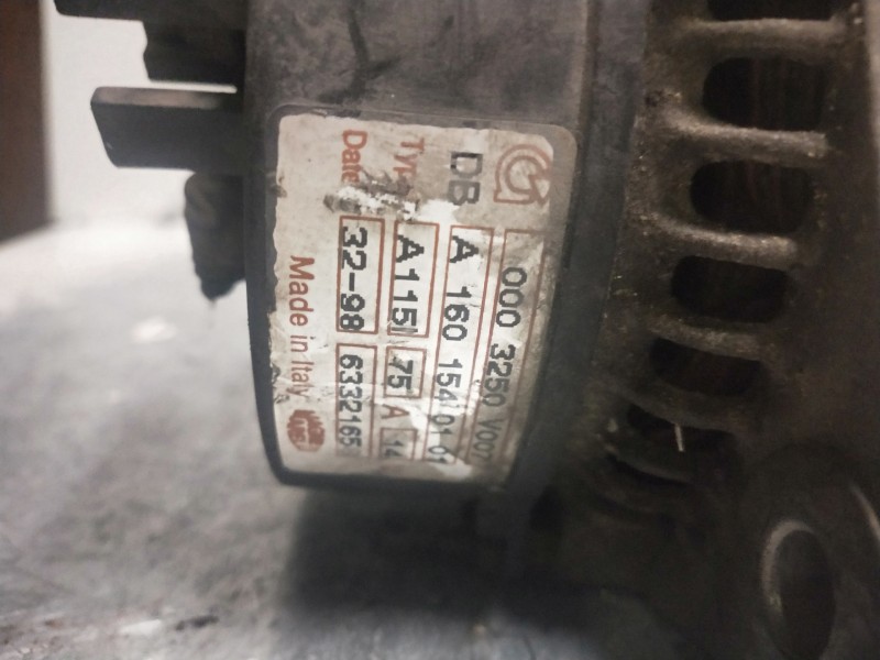 Recambio de alternador para smart coupe pure referencia OEM IAM 0003250V007  