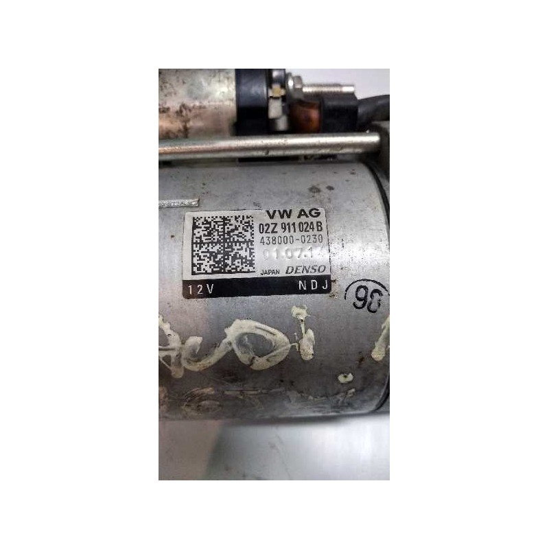 Recambio de motor arranque para audi a3 sportback (8p) 1.6 tdi attraction referencia OEM IAM 02Z911024B 4380000230 