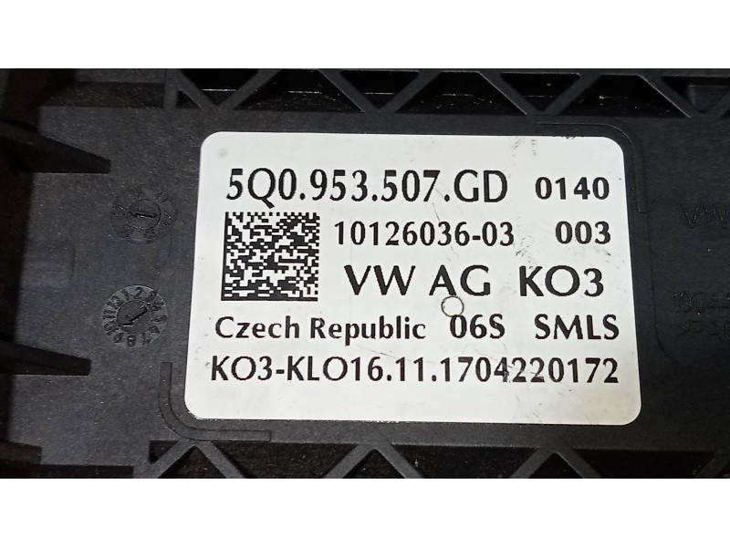 Recambio de mando luces para seat leon (5f1) style referencia OEM IAM 5Q0953507GD  