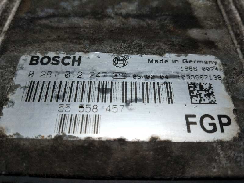 Recambio de centralita motor uce para saab 9-3 berlina 1.9 tid linear sport referencia OEM IAM 0281012247 55558457 