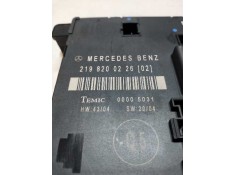 Recambio de modulo electronico para mercedes clase b (w246) b 180 cdi be (246.200) referencia OEM IAM 2198200226   2