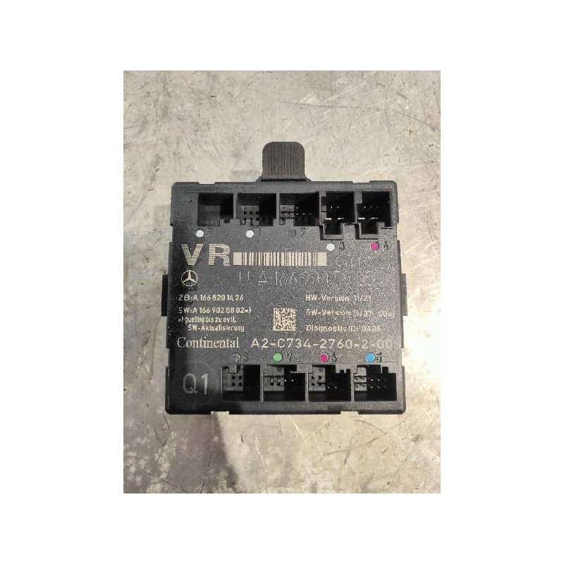Recambio de modulo electronico para mercedes clase b (w246) b 180 cdi be (246.200) referencia OEM IAM A2C7342760200 A1669005905 
