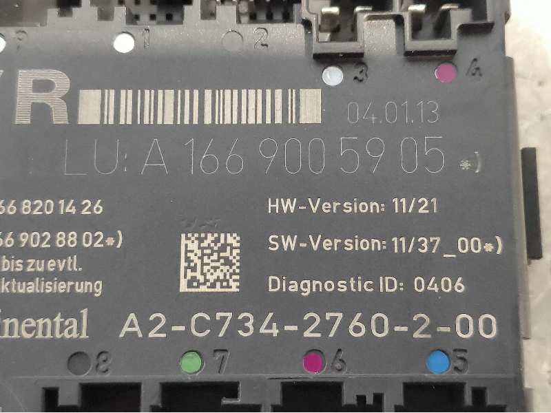 Recambio de modulo electronico para mercedes clase b (w246) b 180 cdi be (246.200) referencia OEM IAM A2C7342760200 A1669005905 