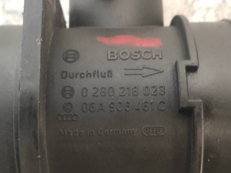 Recambio de caudalimetro para audi tt (8n3/8n9) 1.8 t coupe (132kw) referencia OEM IAM 0280218023 06A906461C 