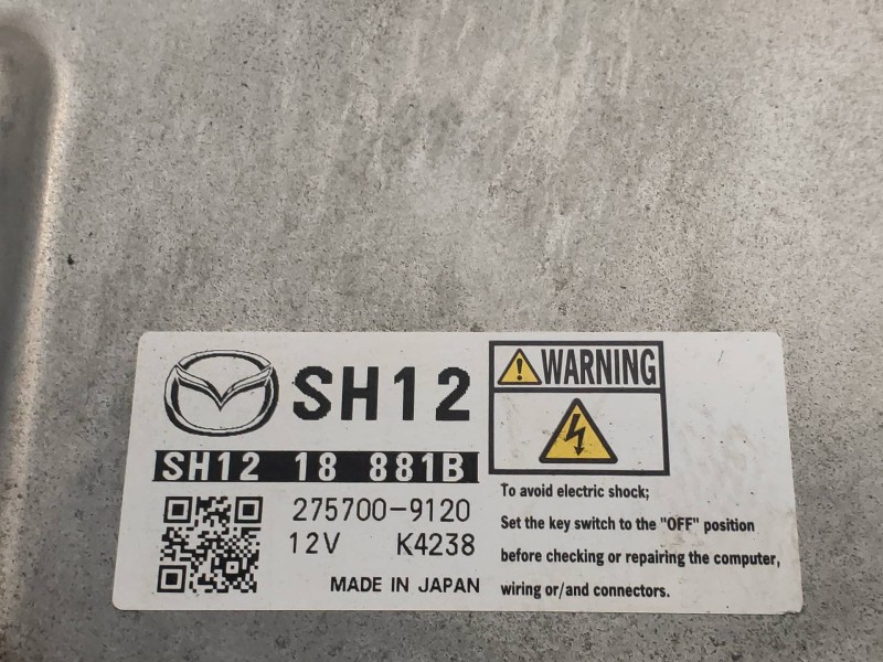 Recambio de centralita motor uce para mazda 3 lim. () style referencia OEM IAM 2757009120 SH1218881B 