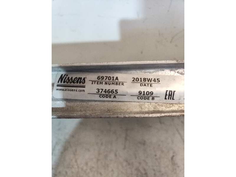 Recambio de radiador agua para mini mini (r50,r53) cooper s referencia OEM IAM 69701A 374665 