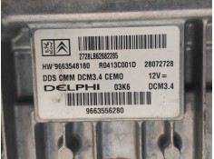 Recambio de centralita motor uce para peugeot 407 sw st confort pack referencia OEM IAM R0413C001D 9663548180 9663556200 2807272 2