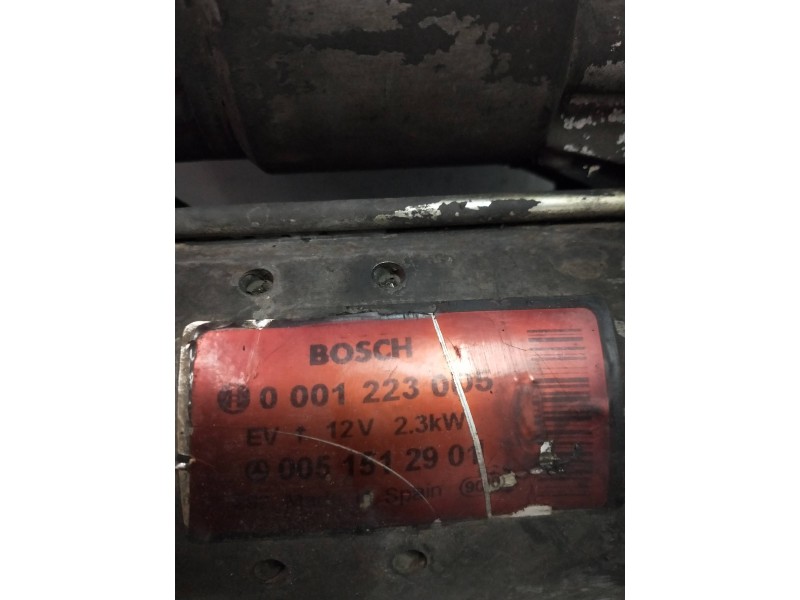 Recambio de motor arranque para mercedes clase e (w211) berlina e 270 cdi (211.016) referencia OEM IAM 0001223006 BOSCH 270CDI
