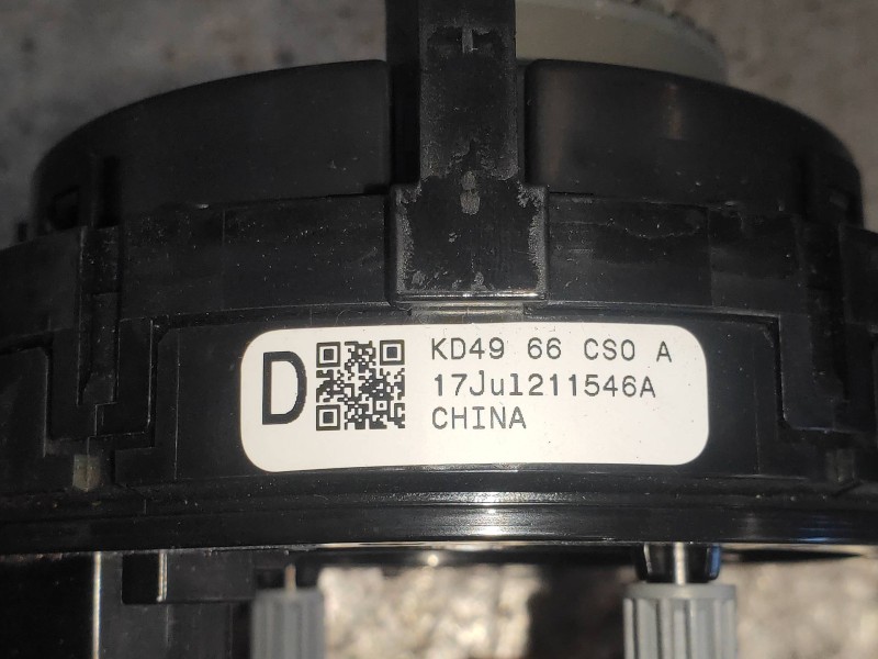 Recambio de anillo airbag para mazda 3 lim. () style referencia OEM IAM KD4966CS0A  