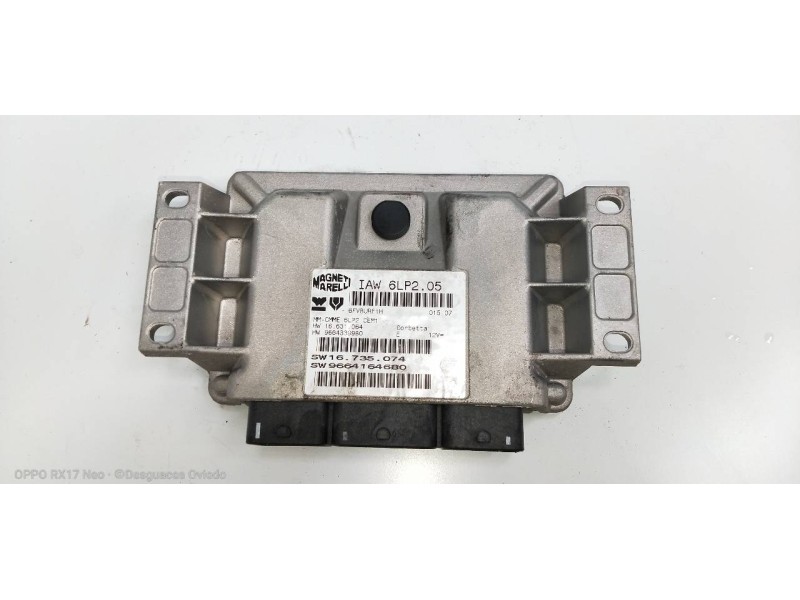 Recambio de centralita motor uce para citroen c4 berlina collection referencia OEM IAM IAW6LP205 9664164680 16735074