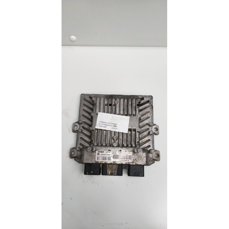 Recambio de centralita motor uce para citroen c2 1.4 hdi referencia OEM IAM 5WS40176BT 9655939480 9647568180