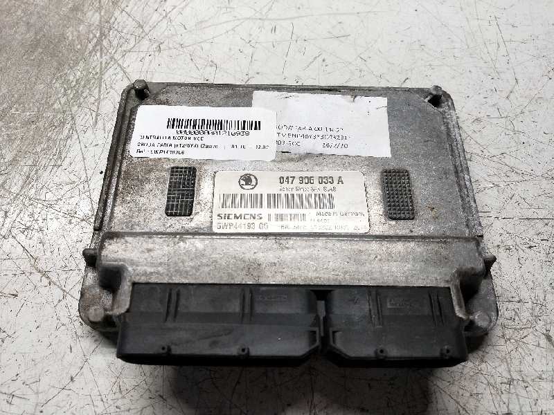 Recambio de centralita motor uce para skoda fabia (6y2/6y3) classic referencia OEM IAM 5WP4419306 047906033A SIMOS3PA SJ48